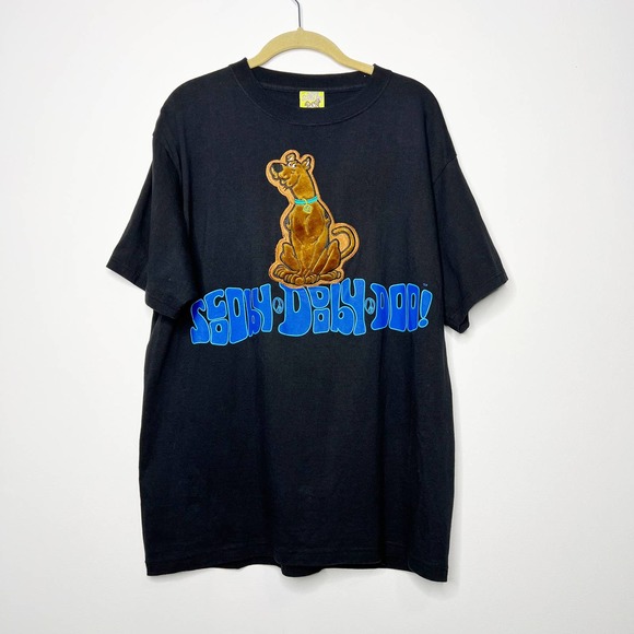 Cartoon Network Other - Scooby Doo 1997 Hanna Barbera 3D Print T-Shirt Cartoon Network 90s Size Large